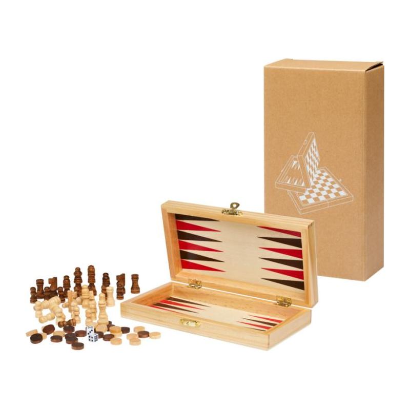 3-in-1 Wooden Game Mugo