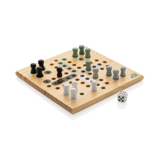 Juego De Ludo De Madera Claire