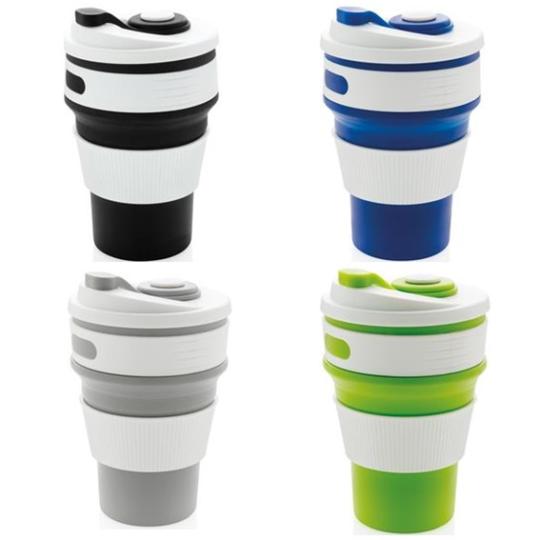 Vaso Plegable De Silicona