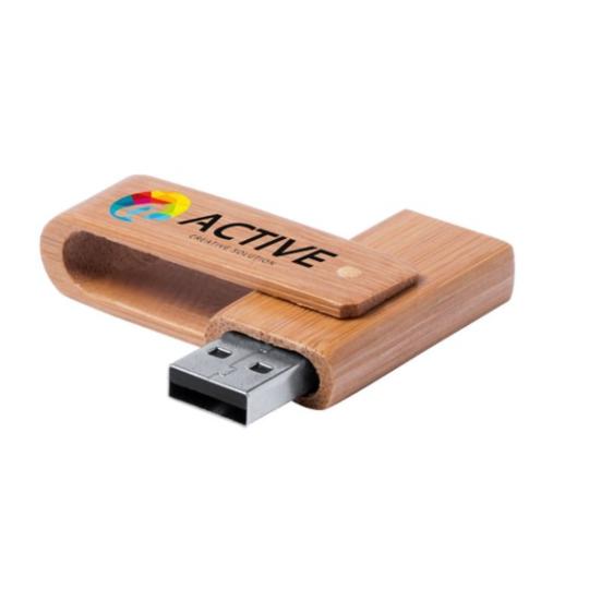 Clé USB Pivotante Bambou...