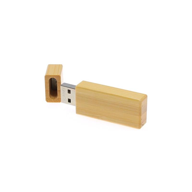 Rectangular Bamboo USB Memory (Production)