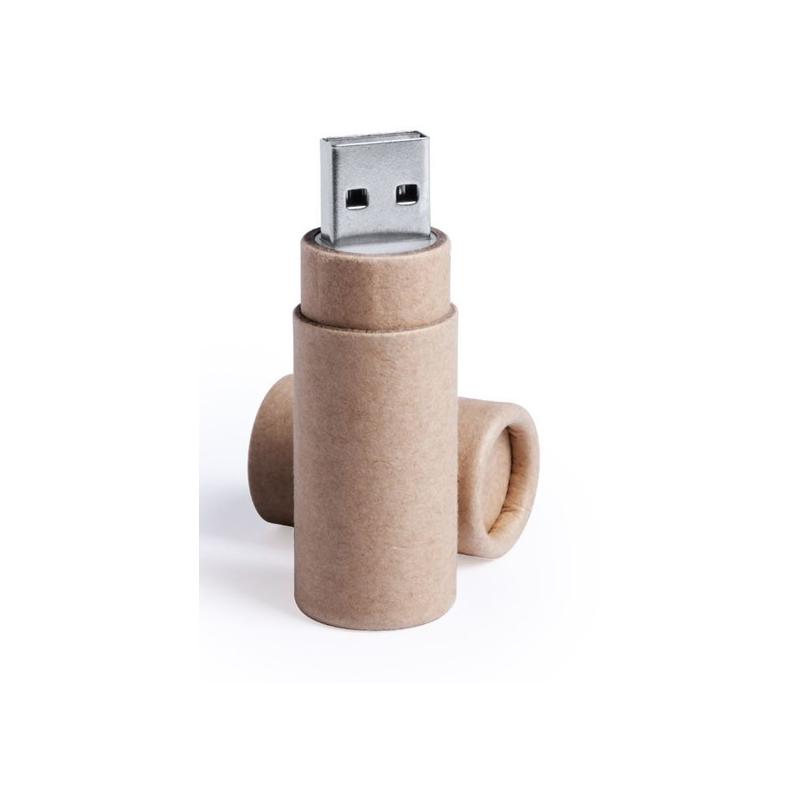 Memória USB Circular Cartão (Produção)