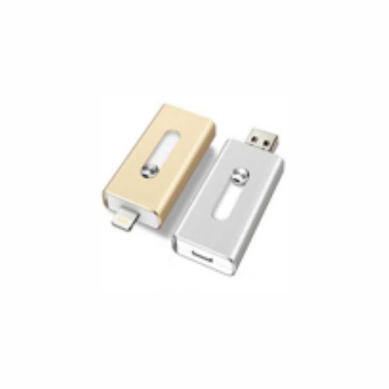 Memória USB Modelo 3 Em 1 (Produção)