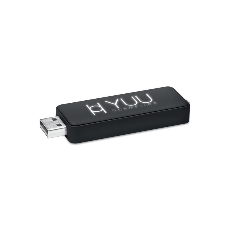 Memória Usb com logotipo iluminado (Produção)