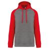 Sudadera con capucha bicolor de adulto Proact®