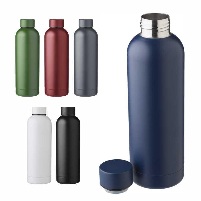 Botella de acero inoxidable reciclado Isaías