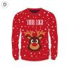Sweatshirt totalmente personalizada Christmas (Produção)