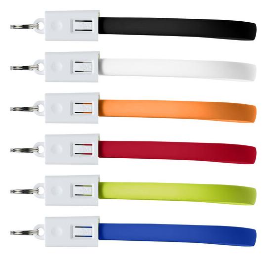 Llavero y cable de carga