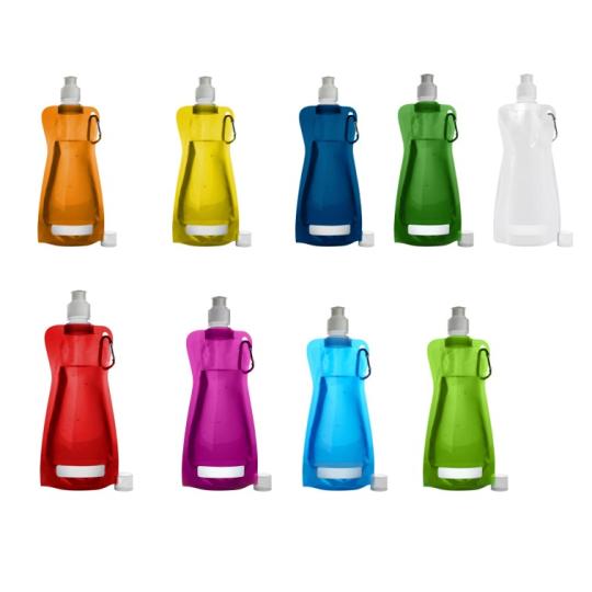 Botella de agua plegable...