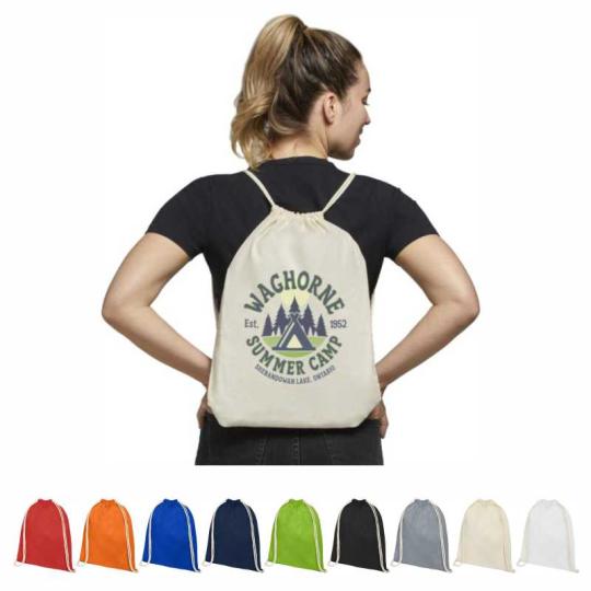 Sac de cordons en coton 100...