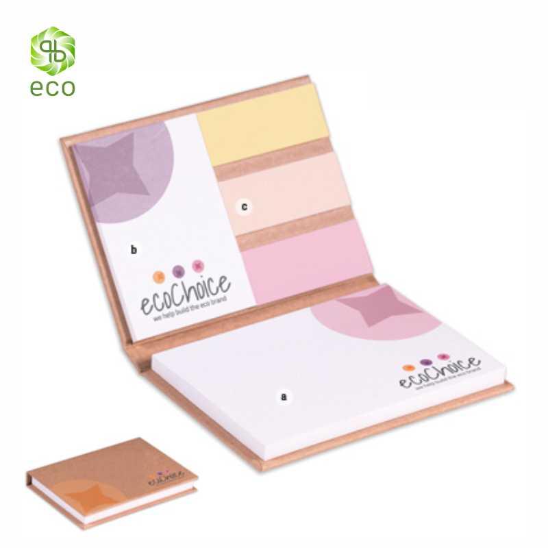 Recycled hardcover post-it block ComboNote (Production)