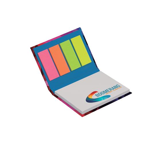 Hardcover post-it block...