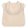 Canvas shopping bag with long handles