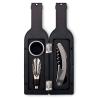 Wine set with bottle