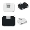 4-port usb hub square
