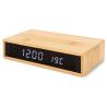 Alarm clock with wireless charger Earth