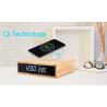 Alarm clock with wireless charger Earth