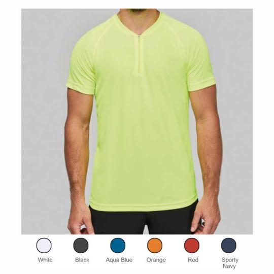 Camiseta con cierre Proact®