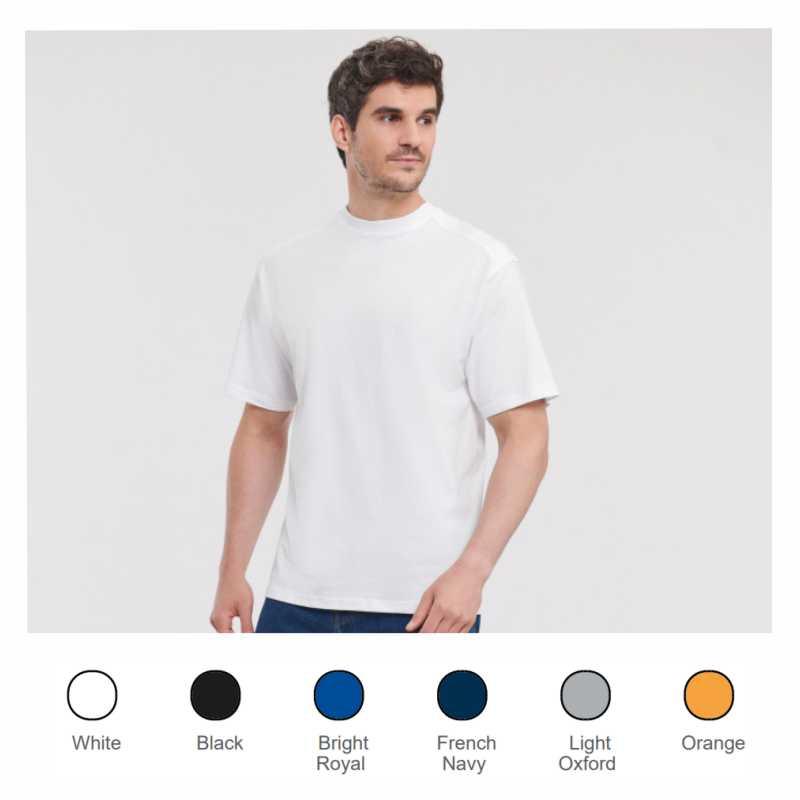 Tshirt ideal para fardamento Heavy Duty Russell®