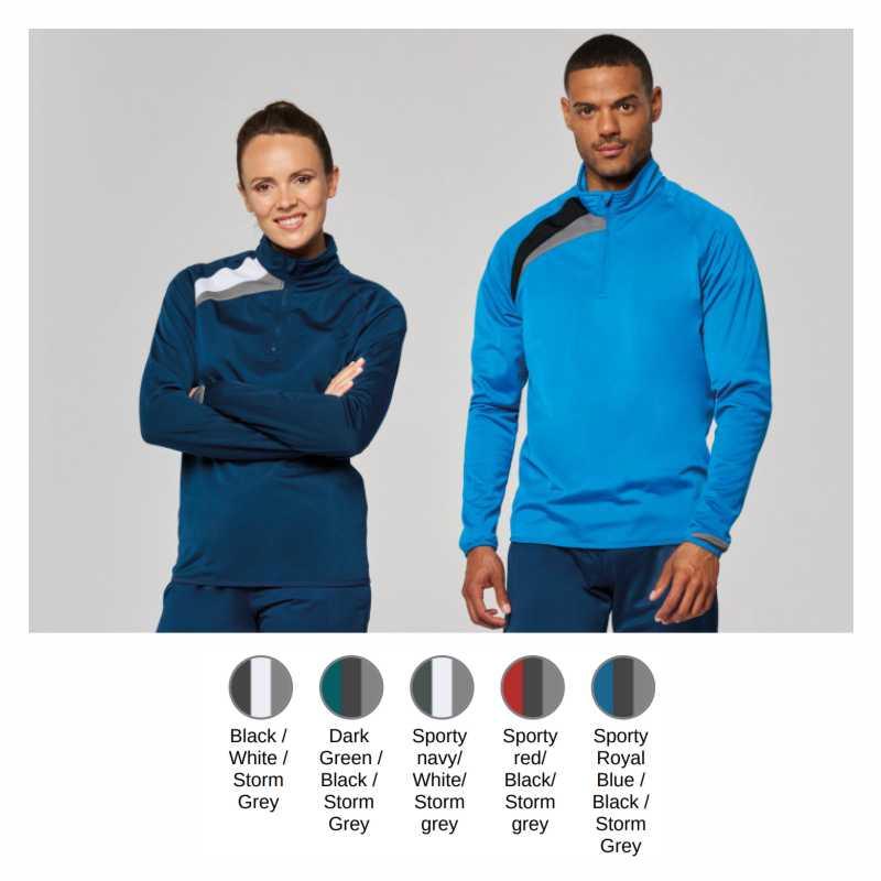 Sudadera de entrenamiento con cierre Proact®