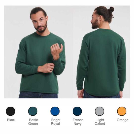 Sudadera con cuello redondo...