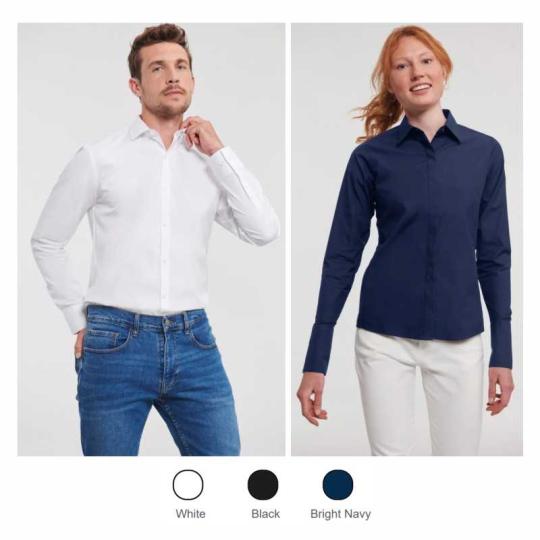 Camisa de manga larga de...