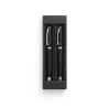 Rollerball and ballpoint pen set with body in 100% recycled aluminium Re-Lando-Set