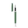 Rollerball and ballpoint pen set with body in 100% recycled aluminium Re-Lando-Set