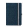 A5 notepad in denim type fabric