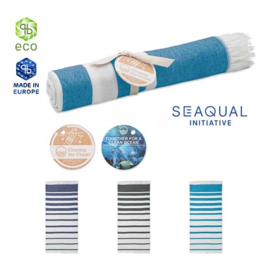Serviette recyclée Mer