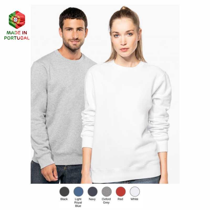 Sweatshirt decote redondo 80/20 unissexo Kariban®