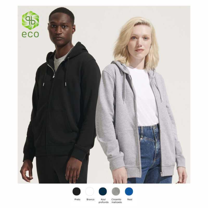 Veste à Capuche Unisexe avec Fermeture Éclair Calypso Sols®