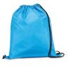 Saco tipo mochila em 210D com cordões em preto Carnaby