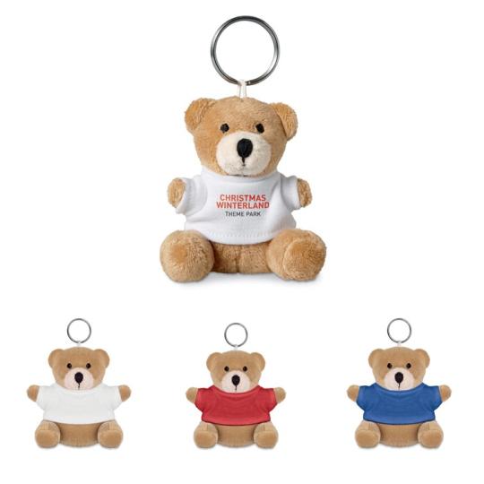 Teddy bear keyring