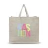 Saco de algodão reciclado Shopper