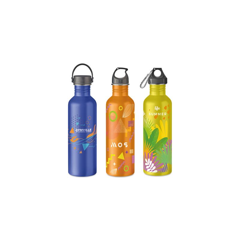 Garrafa de aço inoxidável de parede simples 750ml (Produção)