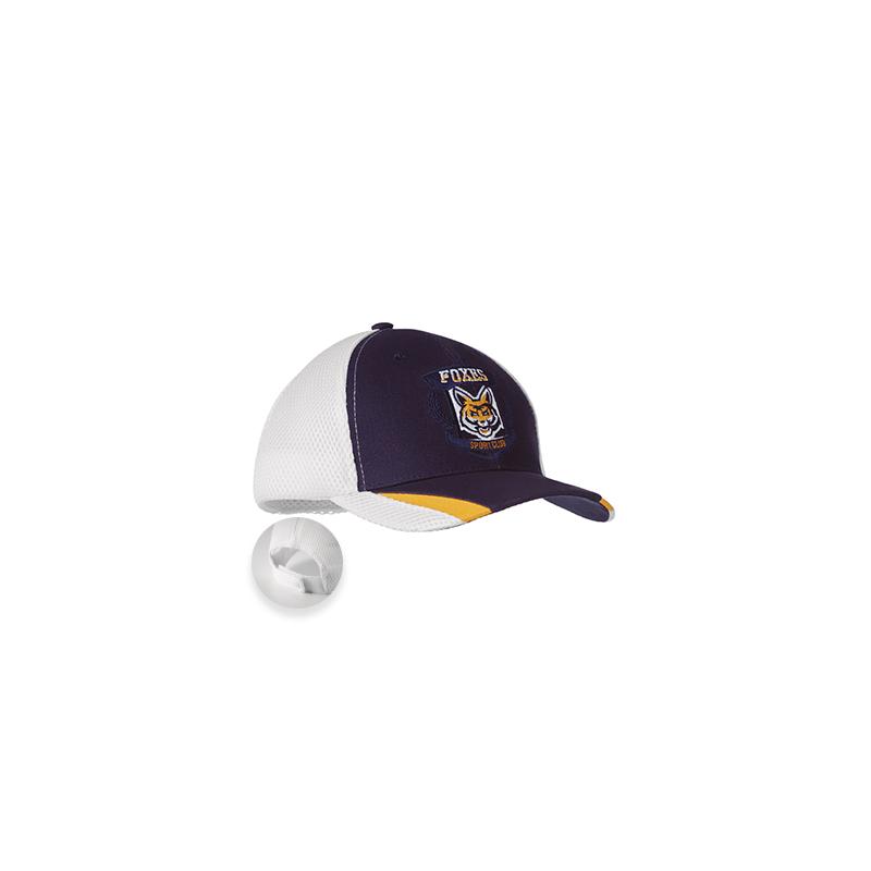 Boné de algodão com malha desportiva (Produção)