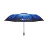 Parapluie pliant 3 sections de 21" avec poignée clip (Production)