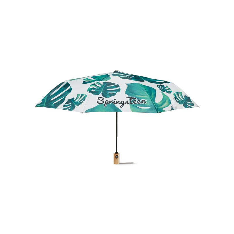Parapluie triple de 21" avec poignée en bois (Production)