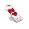 Heart-shaped keyring