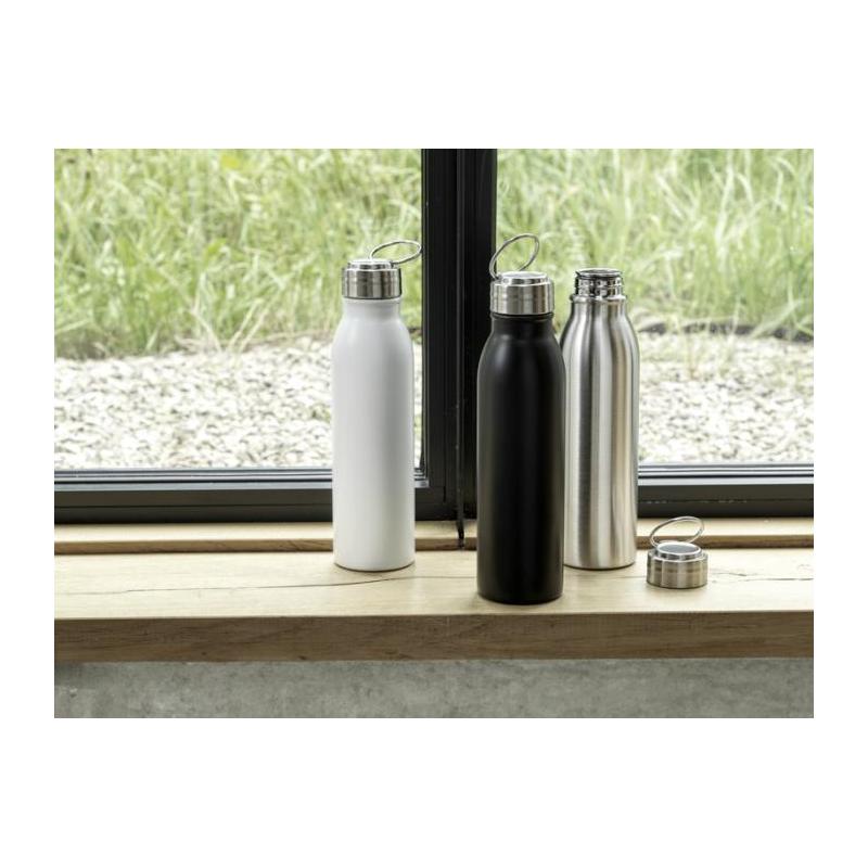 Bouteille d'eau en acier inoxydable avec poignée en métal avec certification RCS de 700 ml Harper
