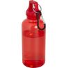 Botella de Agua con Mosquetón en Aluminio Reciclado con Certificación RCS de 400 ml Oregon
