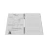 Bloco de notas com capa dura premium Econotebook NA5 SCX design® (Produção)