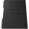 Bloc-notes avec couverture en cuir PU EcoNotebook NA5 SCX design® (Production)