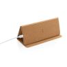 Tapis de souris et support en liège avec charge sans fil de 10 W
