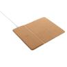 Tapis de souris et support en liège avec charge sans fil de 10 W