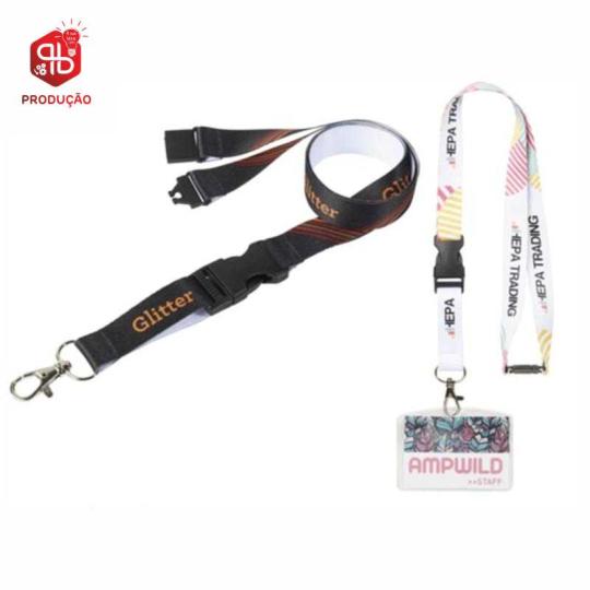 Lanyard avec fermeture de...