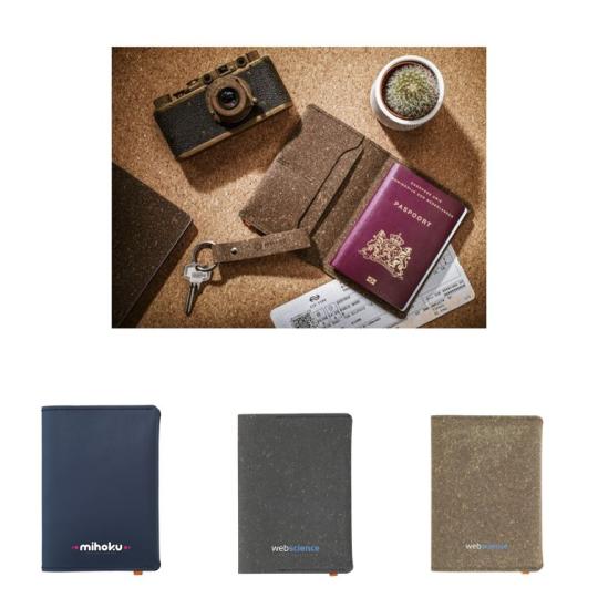 Porte-passeport en Cuir...