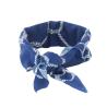 Triangular polyester scarf with a cotton feel (Production)