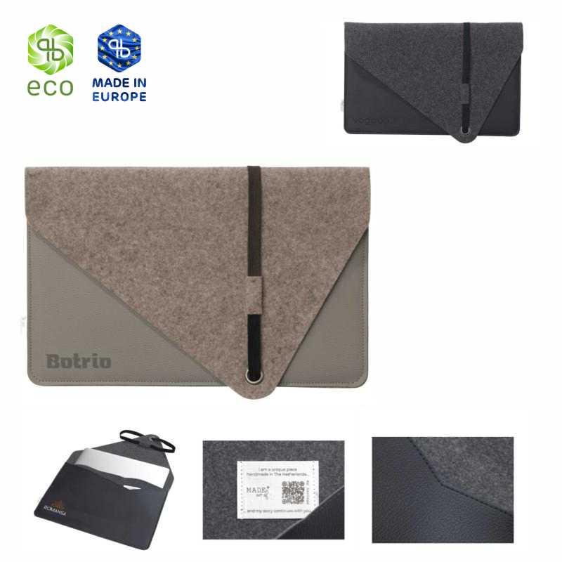 Housse pour ordinateur portable 15'' en feutre recyclé et cuir Apple